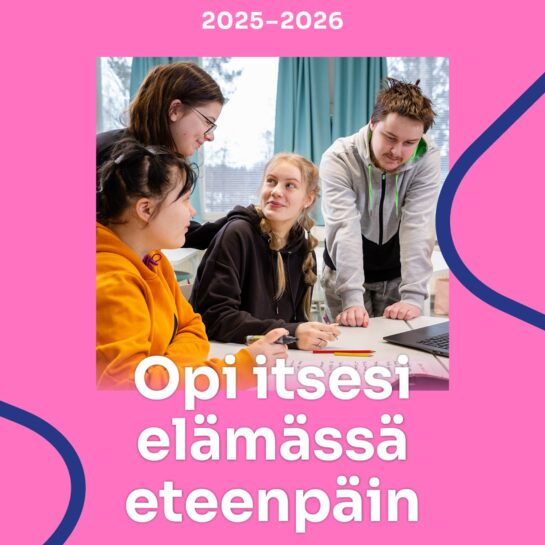 Kansanopistojen koulutukset 2025-2026 -esitteen kansikuva